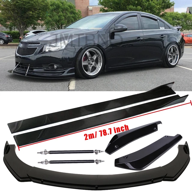 FOR CHEVROLET CRUZE Front Bumper Spoiler Splitter / Side Skirt / Rear