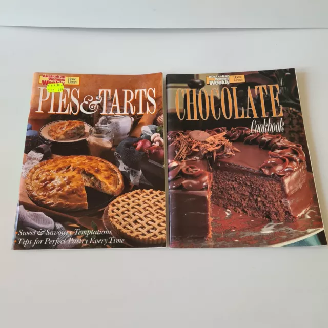 Vintage The Australian Womens Weekly Pies & Tarts Chocolate Cookbook