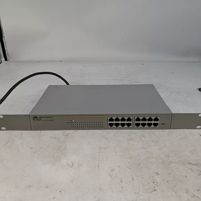 Allied Telesyn At-Fs716 10Base-T/100Base-Tx 16 Port Fast Ethernet Switch