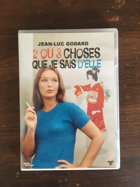 Dvd 2 Ou 3 Choses Que Je Sais D’elle JL Godard