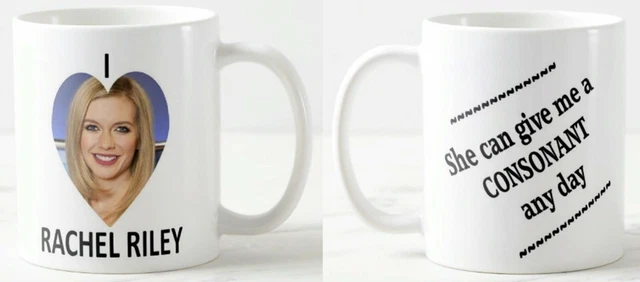 I LOVE RACHEL RILEY ~ MUG ~ 8 out of 10 cats countdown presenter channel 4  mugs 7.99 - PicClick UK