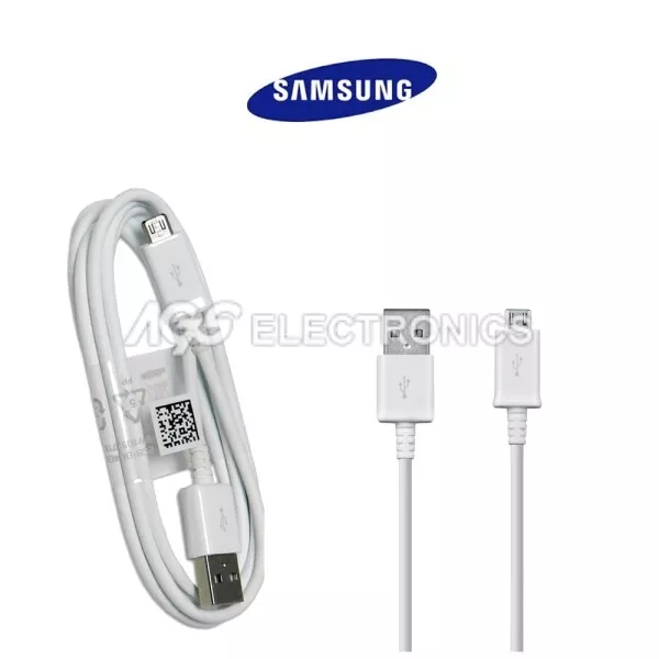 Cavo Dati Ecb-Du4Ewe Originale Samsung Bianco Galaxy S3 S4 S5 S6 Edge