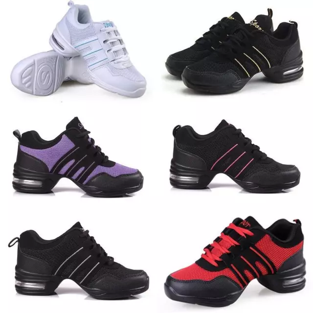 Women Dance Shoes Comfy Modern Jazz Hip Hop Athletic Sneakers Running Shoes