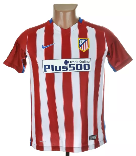 Atletico Madrid 2015/2016 Heimfussball Shirt Trikot Nike Grösse L Jungen