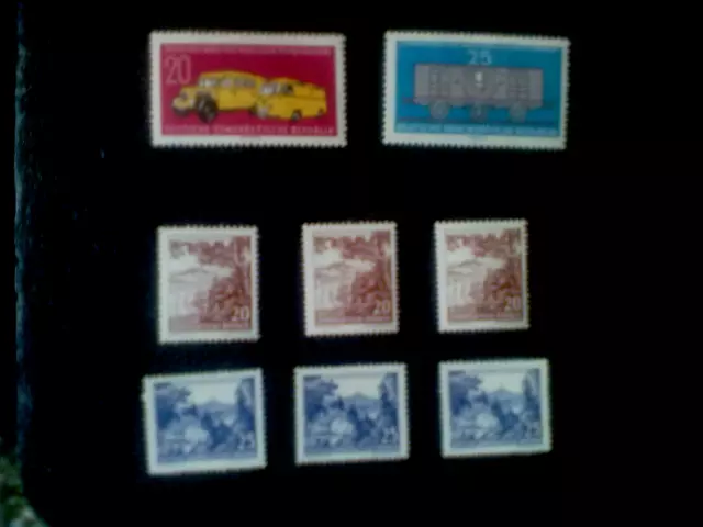 Briefmarken DDR 1960/1961