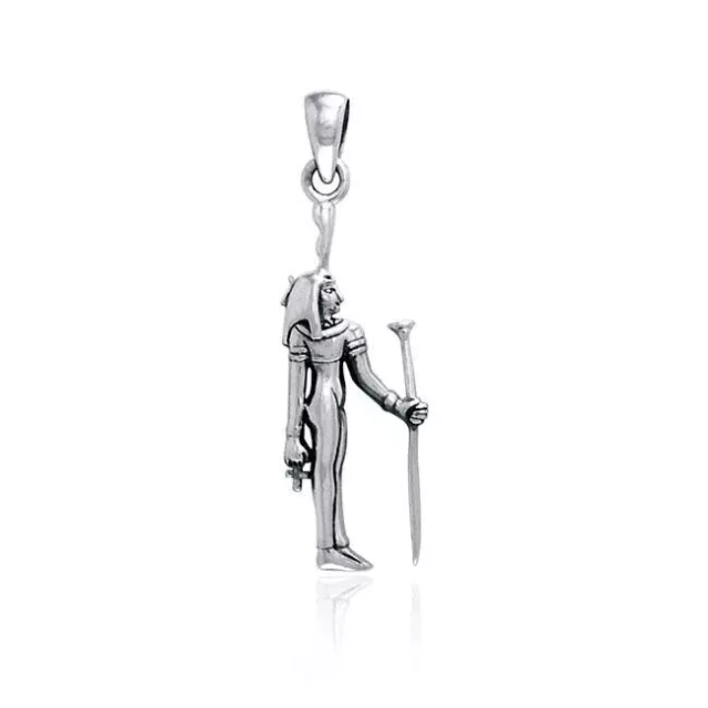 EGYPTIAN GOD MAAT Pendant .925 Sterling Silver by Peter Stone Jewelry ...