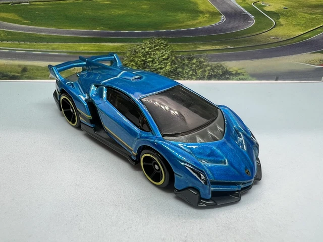 Lamborghini veneno hot wheels blue outlet