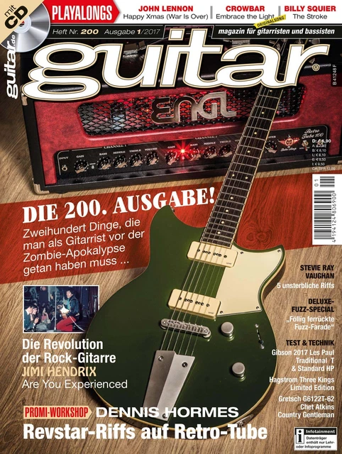 Guitar 01 2017 Avec Gitarre Playalongs Et Workshop Dennis Hormes
