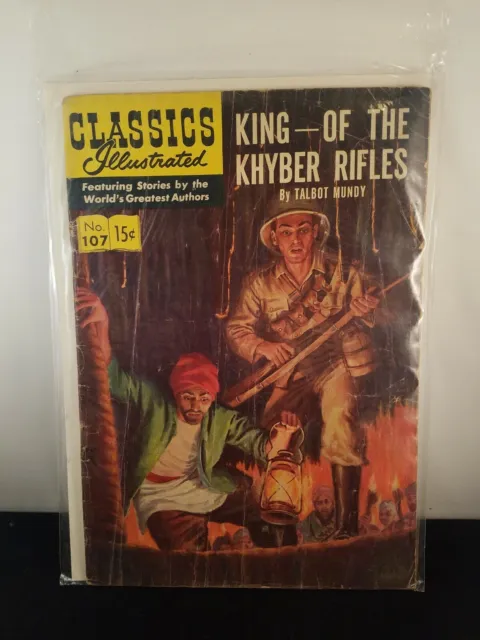 Classics Illustrated No. 107 - King of the Khyber Rifles