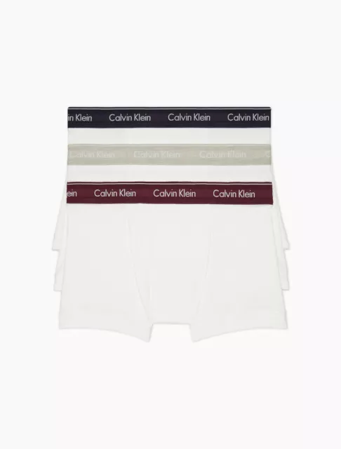 Calvin Klein Men Cotton Classic Fit 3-Pack Trunk