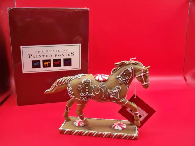 The Trail of the Painted Ponies " Gingerbread " pony. 2007 1E/3219,Retired 02/10