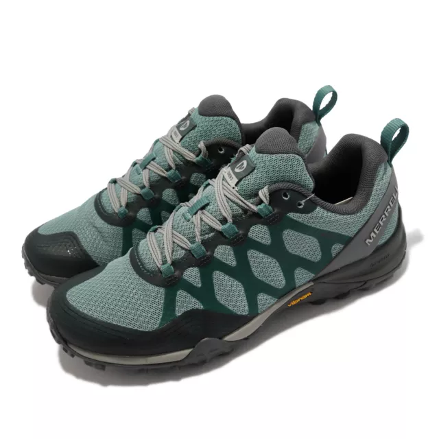 Merrell Siren 3 Mid GTX Gore-Tex Green Grey Women Outdoors Hiking Shoes J036714