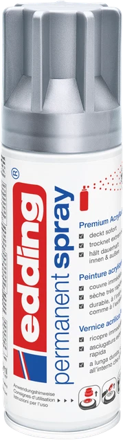 Edding e-5200 permanent spray silber sdm D/F 4-5200923