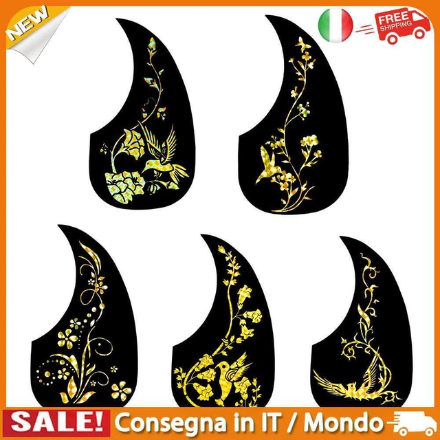 IT 10pcs 40/41 inch Professional Guitar Pickguard Adhesive Pick Guard Scratch Pl