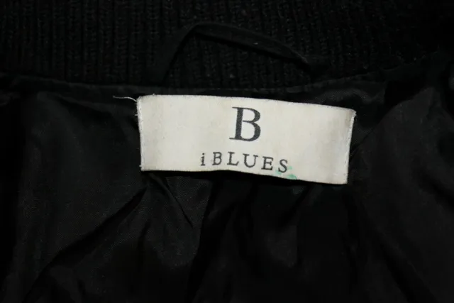 giacca nera iBlues donna di marca no max mara fashion collezioni zara bershka hm 4