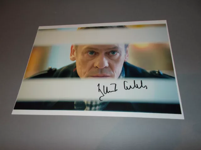 Sylvester Groth Tatort  signiert signed Autogramm auf 20x28 Foto in person