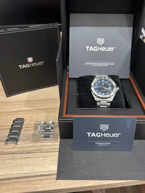 tag heuer aquaracer mens watch REF:WAP1112 2018 Discontinued Stock (Rare)