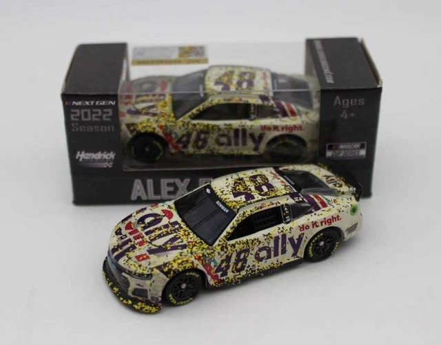 Macchinina NASCAR Alex Bowman 2022, Lionel Collectibles #48 Ally NEXT GEN Chevy Camaro ELITE Scala 1/24