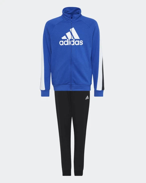 Tuta Intera Completa Ragazzi Unisex Adidas Azzurro ColorBlock Big Logo