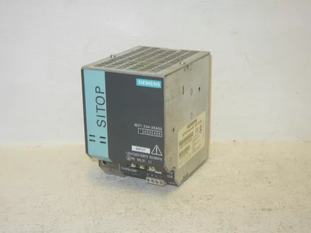 Siemens 6Ep1334-3Ba00 Used Sitop Modular Power Supply 6Ep13343Ba00