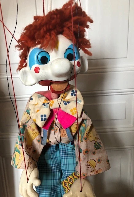VINTAGE ANCIENNE MARIONNETTES à fils pelham puppets  perky  EUR 30,00