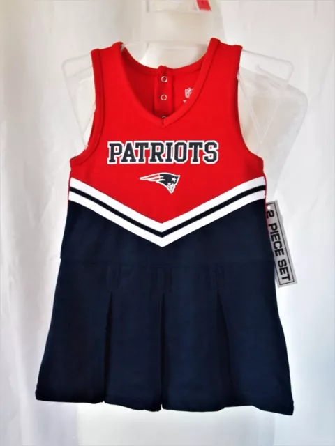 New England Patriots Cheerleading Outfit, Size 2T