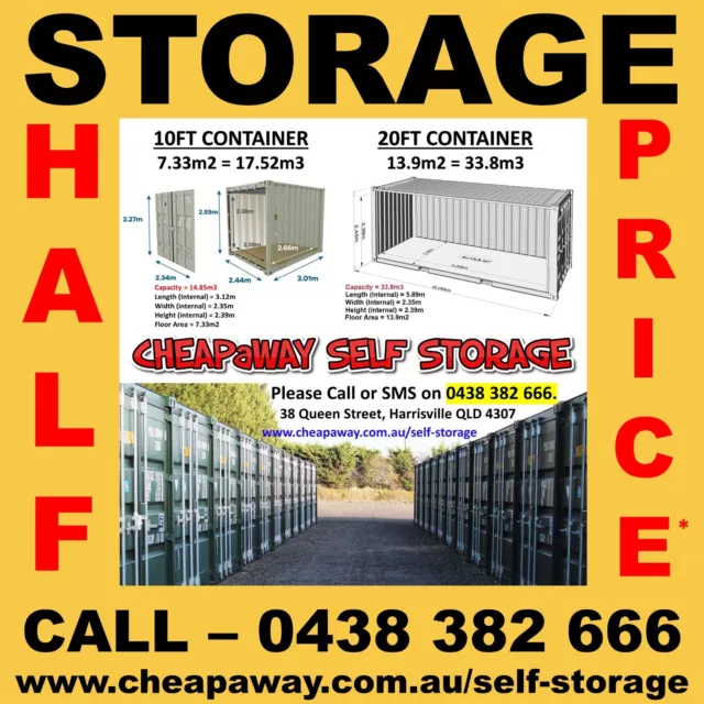 Shipping Container Self Storage Furniture | Office / Stock Overflow | Warehouse