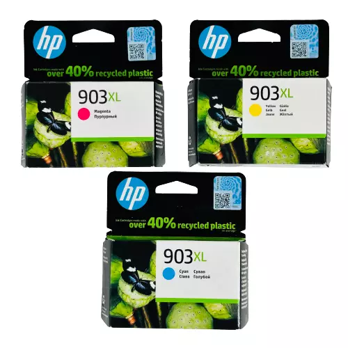 HP 903XL schwarz 903 cyan magenta gelb Original Druckerpatronen Set