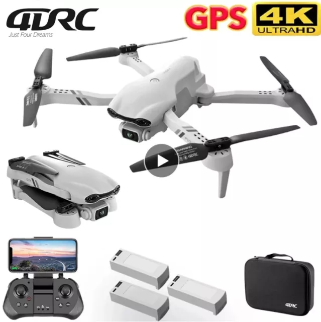 Professional Drones GPS 5G WiFi FPV 4K/1080P HD Wide Angle Camera Foldable NEW