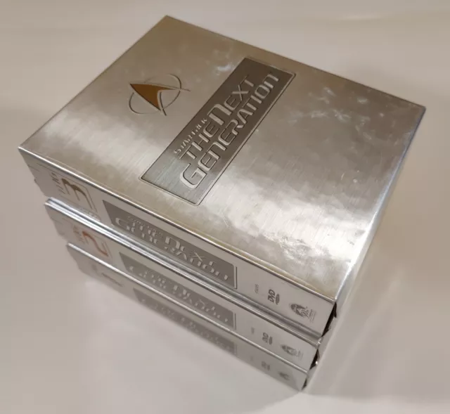 Star Trek The Next Generation DVD Collection Complete Series Seasons 1-3