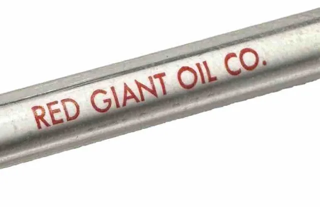 Vintage Council Bluffs Iowa Red Giant Oil Company Gas Advertising IA Pen