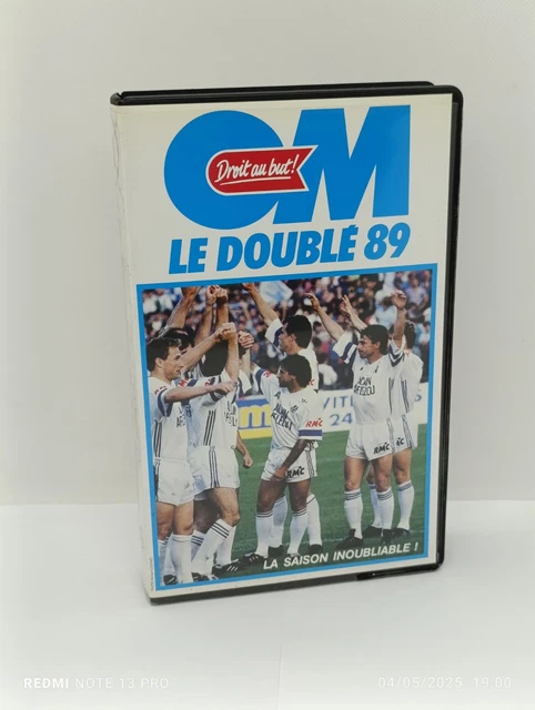 Lot De 4 K7 Cassettes OM Olympique De Marseille - Finale Centenaire 100 Ans