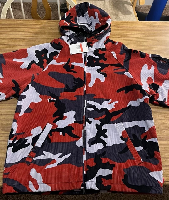 パーカー・フーディ Supreme / Nike Arc Corduroy Hooded Jacket Red Camo Supreme®/Nike® – News – Supreme