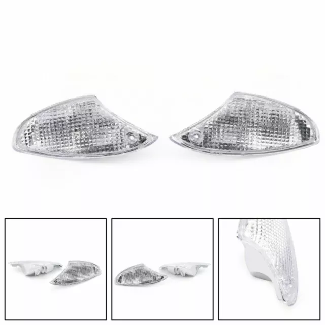 Front Blinker Turn Signals Lens Für BMW K1200S K1300S Clear AT4 CLEAR.