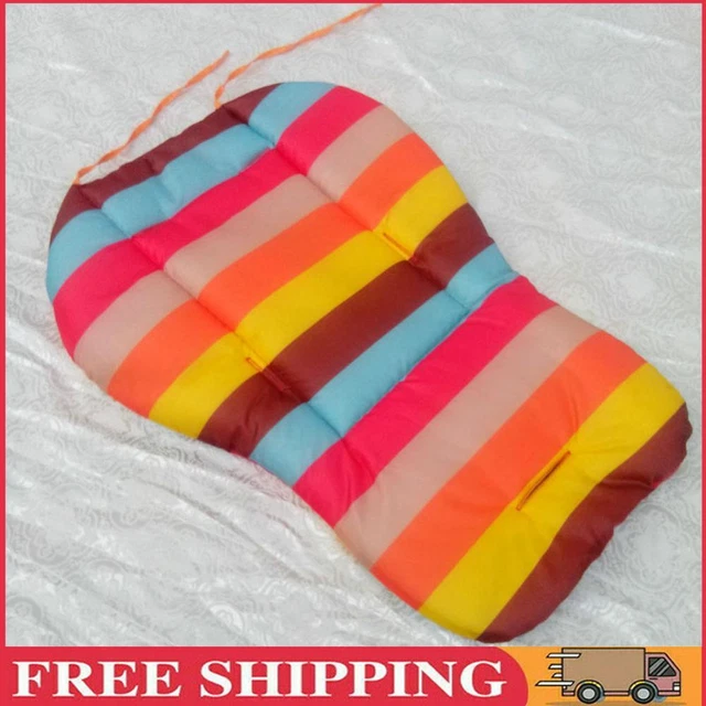 Rainbow Baby Stroller Buggies Pads Seat Chair Cushion Thickening Cart Pads