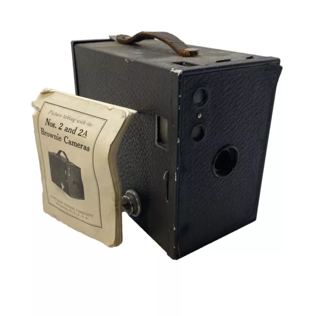 Vintage Kodak Brownie No. 2A Model A Box Camera No. 116 Film