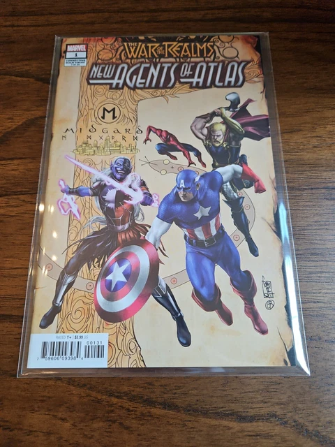 War of the Realms New Agents of Atlas #1 Variant