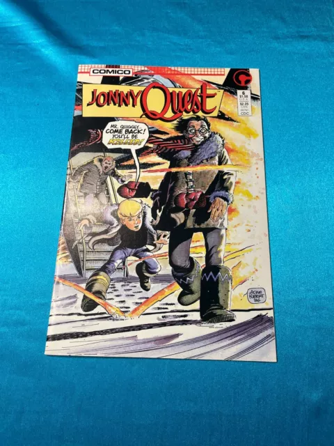 Jonny Quest # 4 1986, Adam Kubert Cover!Very Fine Condition