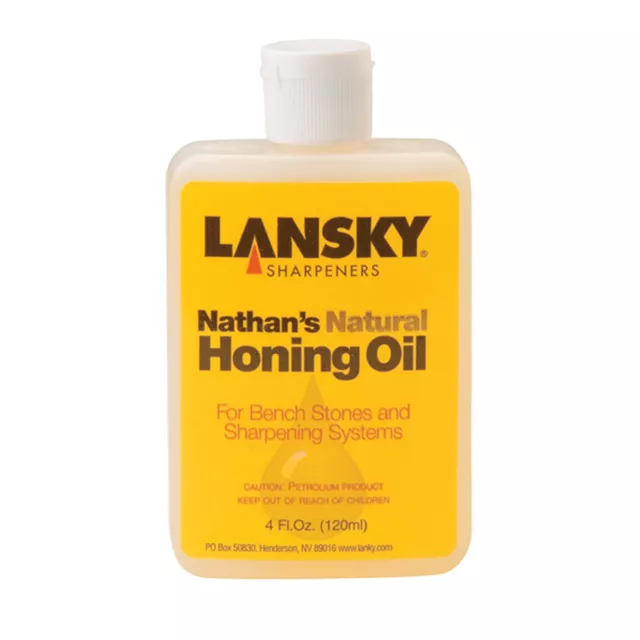 Lansky Nathans Natural Honing Oil 4oz/120ml For Sharpening Systems LOL01