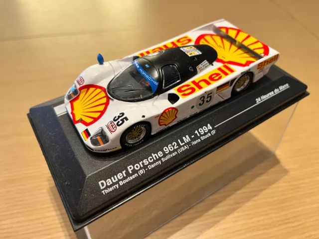 Dauer Porsche 962 Lm (994) Du Mans Altaya 1:43 Oeil Le Manque Un Miroir