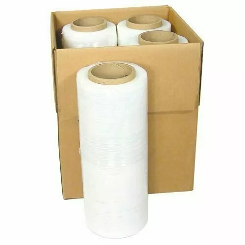 18" x 1500FT 80 Gauge Pallet Wrap Stretch Film Shrink Hand Wrap 1500' 1 Roll