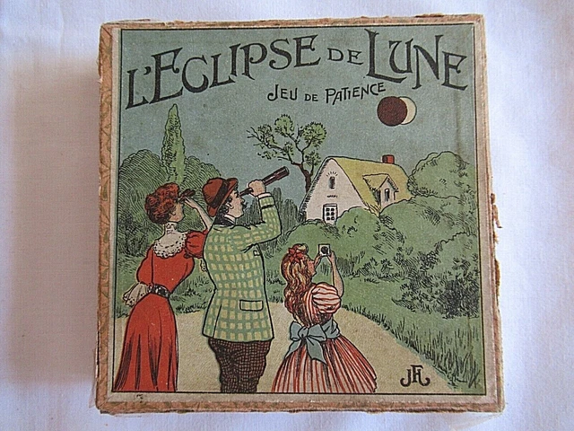 Jeu D'adresse Ancien Patience Mercure Stanislas Esman Tour Eiffel XIXème