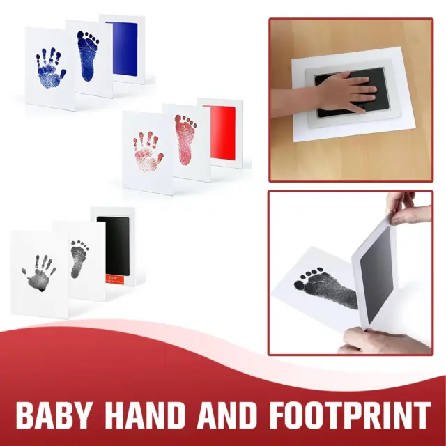 Baby Paw Print Ink Pad Pet Handprint Footprint Pads Stamp Souvenir Kit NEWS