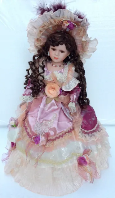 Heritage Signature Collection - #13713 Porcelain Doll Amy With In Box