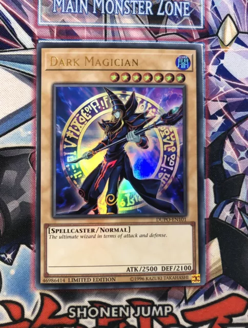 Yugioh / "Dark Magician" / DUPO-EN101 / Ultra Rare / Limited Edition