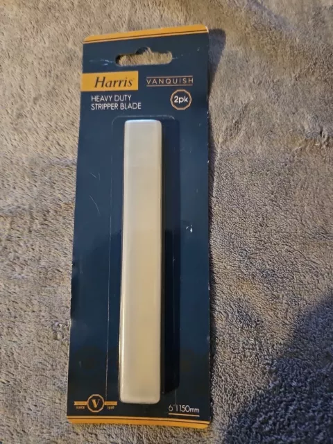 Harris Vanquish Heavy duty Stripper Blade 6"' 150mm 2pk