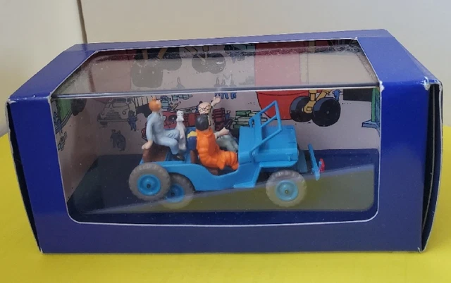Voiture Tintin Objectif Lune N°46 - Hachette CORONET 1/24 - NEUVE En Boîte Avec Fascicule
