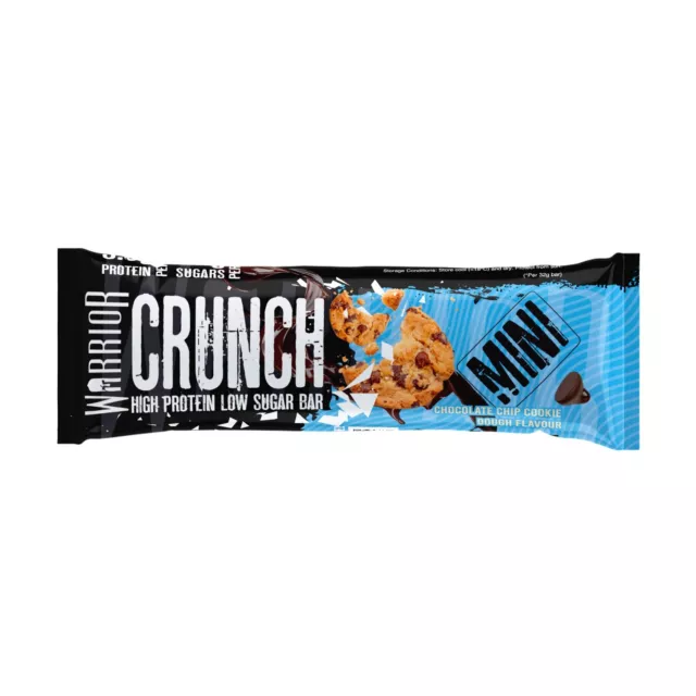 Short/Mini Snacksize Protein Bars 24 x 32g - Long Date - Choc Chip Cookie Dough 2