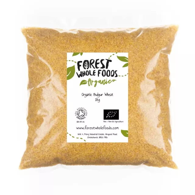 Organic Bulgur Wheat (Bulghur, Bulgar) 1kg - Forest Whole Foods