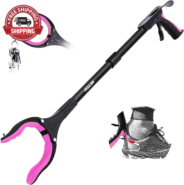 Grabber Tool, 32" Grabber Reacher Foldable Claw Reacher Grabber Tool, Reaching A